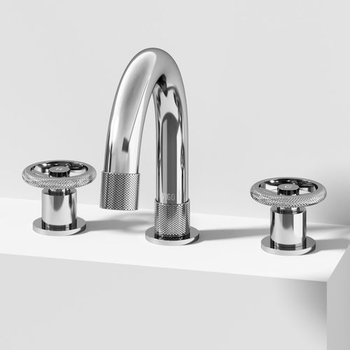 Main product image of Wythe Two Handle Widespread Bathroom Faucet, Knob Handles (Chrome), VG01306CH