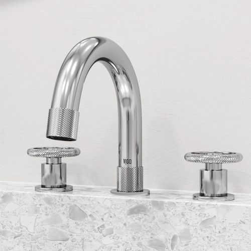 Main product image of Wythe Two Handle Widespread Bathroom Faucet, Knob Handles (Chrome), VG01306CH