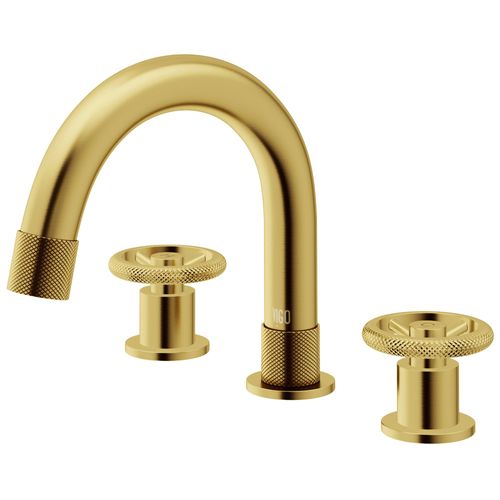 Main product image of Wythe Two Handle Widespread Bathroom Faucet, Knob Handles (Matte Brushed Gold), VG01306MG