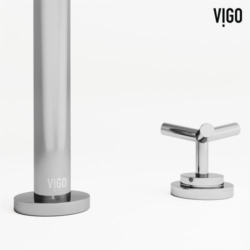 Main product image of Jewel Two Handle Widespread Bathroom Faucet w/ Cross Handles (Handles in Chrome), VG01308CH