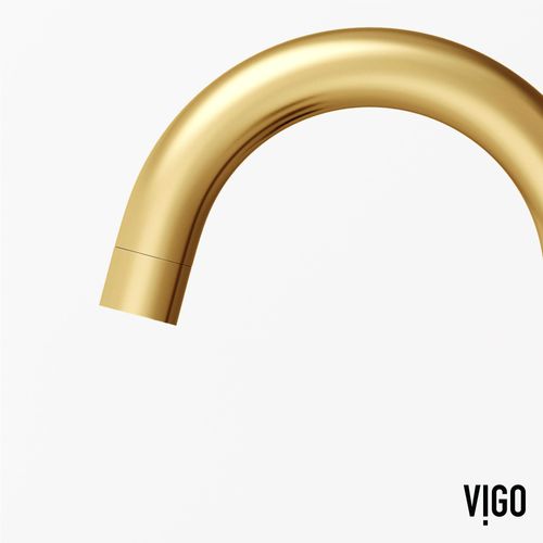Main product image of Jewel Two Handle Widespread Bathroom Faucet w/ Cross Handles (Matte Brushed Gold), VG01308MG