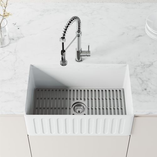 Main product image of Edison Single Handle Pull-Down Sprayer Kitchen Faucet (Chrome), VG02001CH