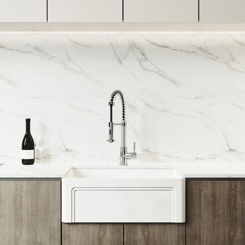 Main product image of Edison Single Handle Pull-Down Sprayer Kitchen Faucet (Chrome), VG02001CH