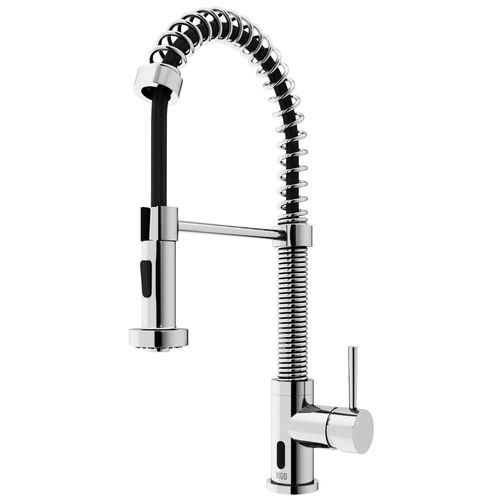 Main product image of Edison Single Handle Pull-Down Sprayer Kitchen Faucet w/ Touchless Sensor (Chrome), VG02001CHS
