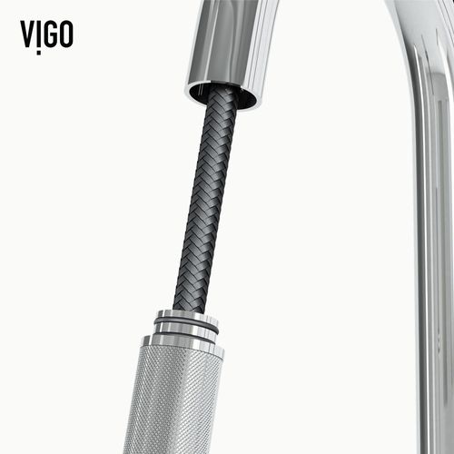 Main product image of Gramercy Single Handle Pull-Down Sprayer Kitchen Faucet w/ Touchless Sensor (Chrome), VG02008CHS