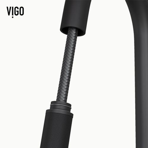 Main product image of Gramercy Single Handle Pull-Down Sprayer Kitchen Faucet w/ Touchless Sensor (Matte Black), VG02008MBS