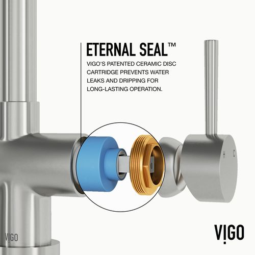 Main product image of Gramercy Single Handle Pull-Down Sprayer Kitchen Faucet with Touchless Sensor (Stainless Steel), VG02008STS