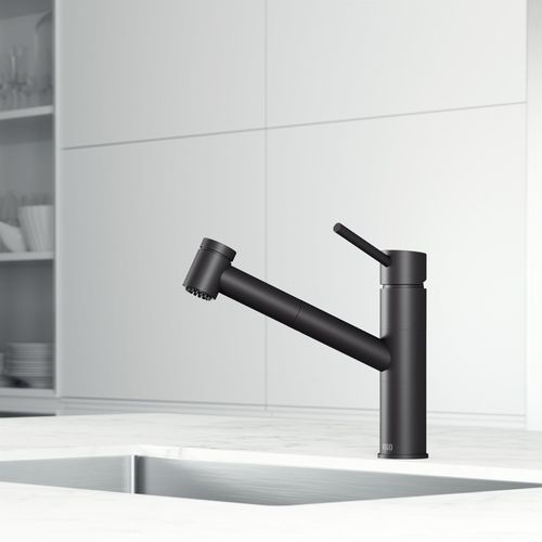 Main product image of Branson Pull-Out Spray Kitchen Faucet (Matte Black), VG02021MB