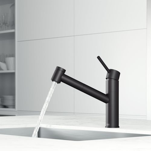 Main product image of Branson Pull-Out Spray Kitchen Faucet (Matte Black), VG02021MB