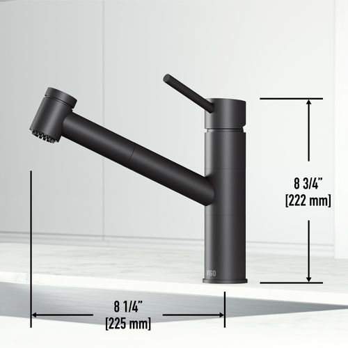 Main product image of Branson Pull-Out Spray Kitchen Faucet (Matte Black), VG02021MB