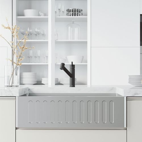 Main product image of Branson Pull-Out Spray Kitchen Faucet (Matte Black), VG02021MB
