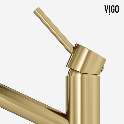 Main product image of Branson Pull-Out Spray Kitchen Faucet (Matte Brushed Gold), VG02021MG