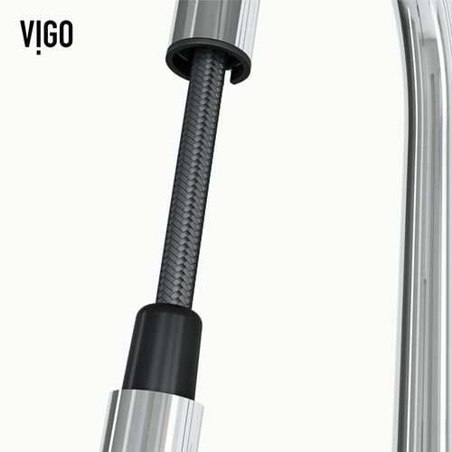 Main product image of Greenwich Single Handle Pull-Down Sprayer Kitchen Faucet w/ Touchless Sensor (Chrome), VG02029CHS