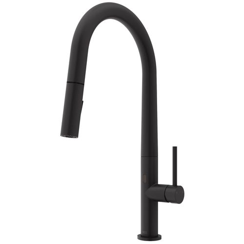 Main product image of Greenwich Single Handle Pull-Down Sprayer Kitchen Faucet w/ Touchless Sensor (Matte Black), VG02029MBS