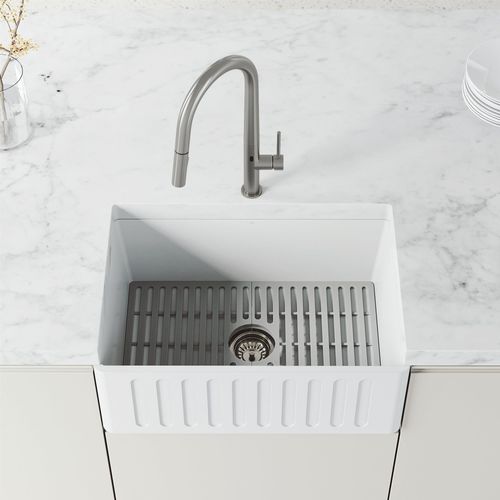 Main product image of Greenwich Single Handle Pull-Down Sprayer Kitchen Faucet w/ Touchless Sensor (Stainless Steel), VG02029STS