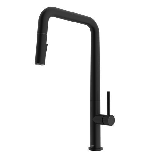Main product image of Parsons Single Handle Pull-Down Sprayer Kitchen Faucet (Matte Black), VG02031MB