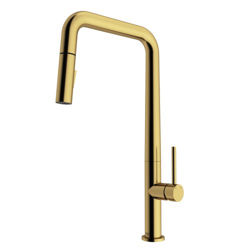 Main product image of Parsons Single Handle Pull-Down Sprayer Kitchen Faucet (Matte Brushed Gold), VG02031MG