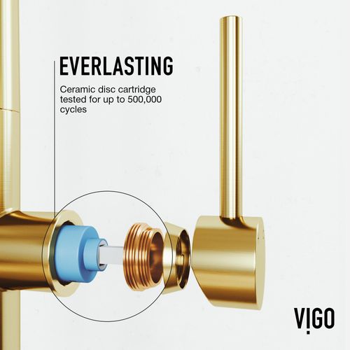 Main product image of Parsons Single Handle Pull-Down Sprayer Kitchen Faucet (Matte Brushed Gold), VG02031MG