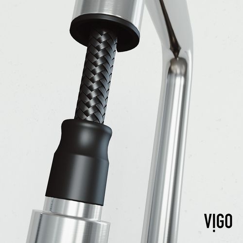 Main product image of Parsons Single Handle Pull-Down Sprayer Kitchen Faucet (Stainless Steel), VG02031ST