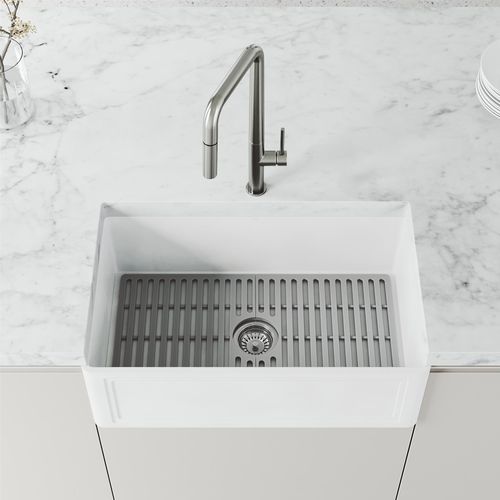 Main product image of Parsons Single Handle Pull-Down Sprayer Kitchen Faucet (Stainless Steel), VG02031ST