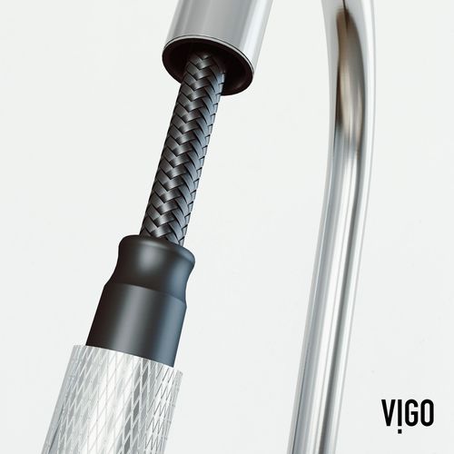Main product image of Bristol Single Handle Pull-Down Sprayer Kitchen Faucet (Stainless Steel), VG02033ST