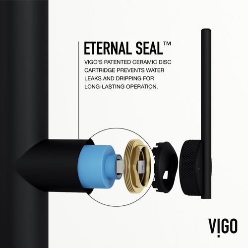 Main product image of Sterling Single Handle Pull-Down Sprayer Kitchen Faucet (Matte Black), VG02037MB