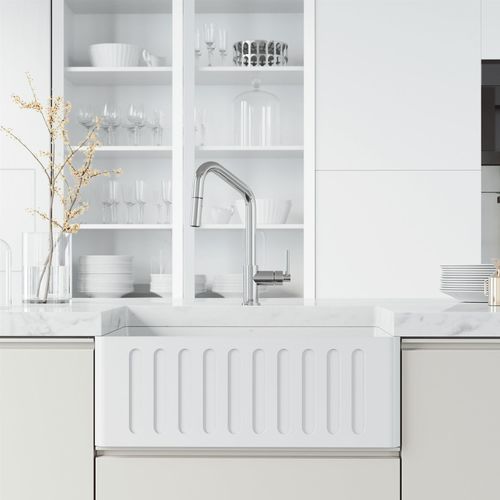 Main product image of Utopia Single Handle Pull-Down Sprayer Kitchen Bar Faucet (Chrome), VG02038CH