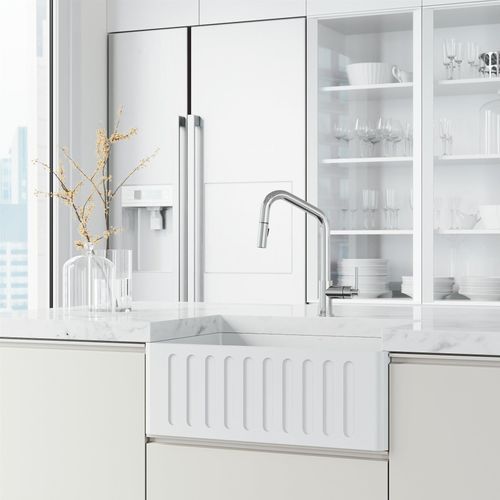 Main product image of Utopia Single Handle Pull-Down Sprayer Kitchen Bar Faucet (Chrome), VG02038CH
