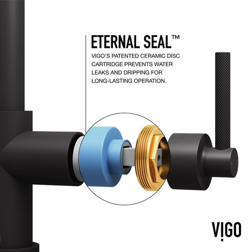 Main product image of Utopia Single Handle Pull-Down Sprayer Kitchen Bar Faucet (Matte Black), VG02038MB
