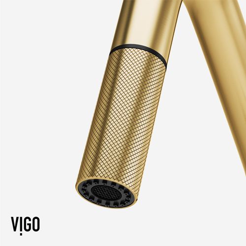Main product image of Utopia Single Handle Pull-Down Sprayer Kitchen Bar Faucet (Matte Brushed Gold), VG02038MG