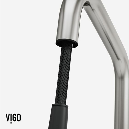 Main product image of Utopia Single Handle Pull-Down Sprayer Kitchen Bar Faucet (Stainless Steel), VG02038ST