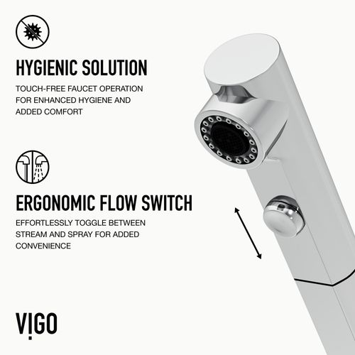 Main product image of Jewel Touchless Kitchen Faucet (Chrome), VG02039CHS