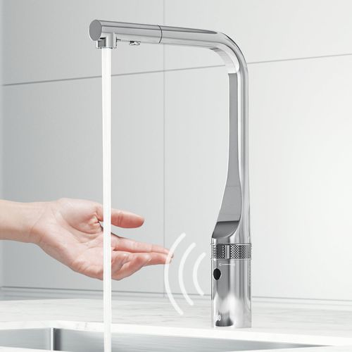 Main product image of Jewel Touchless Kitchen Faucet (Chrome), VG02039CHS