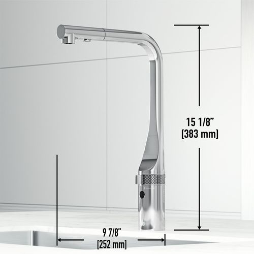 Main product image of Jewel Touchless Kitchen Faucet (Chrome), VG02039CHS