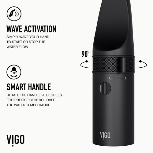 Main product image of Jewel Touchless Kitchen Faucet (Matte Black), VG02039MBS