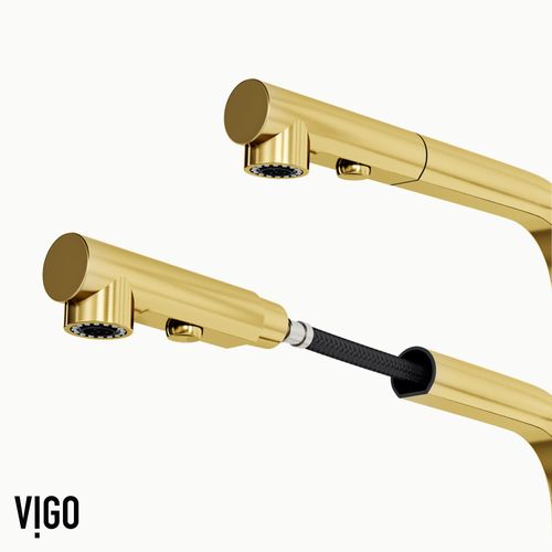 Main product image of Jewel Touchless Kitchen Faucet (Matte Brushed Gold), VG02039MGS