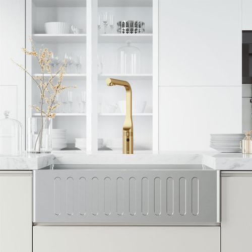 Main product image of Jewel Touchless Kitchen Faucet (Matte Brushed Gold), VG02039MGS
