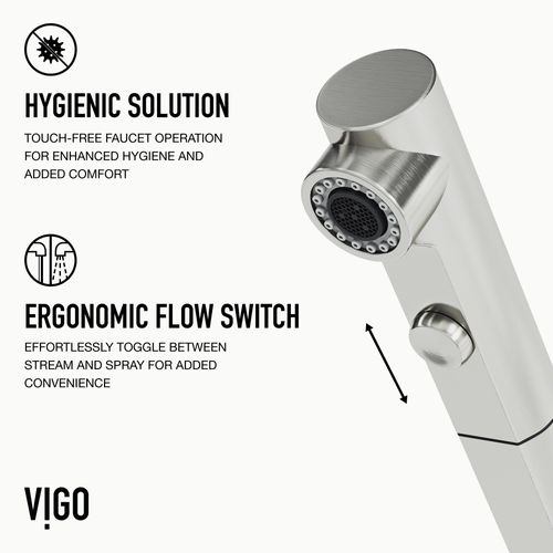 Main product image of Jewel Touchless Kitchen Faucet (Stainless Steel), VG02039STS