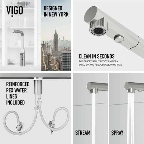 Main product image of Jewel Touchless Kitchen Faucet (Stainless Steel), VG02039STS