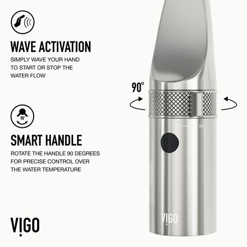 Main product image of Jewel Touchless Kitchen Faucet (Stainless Steel), VG02039STS