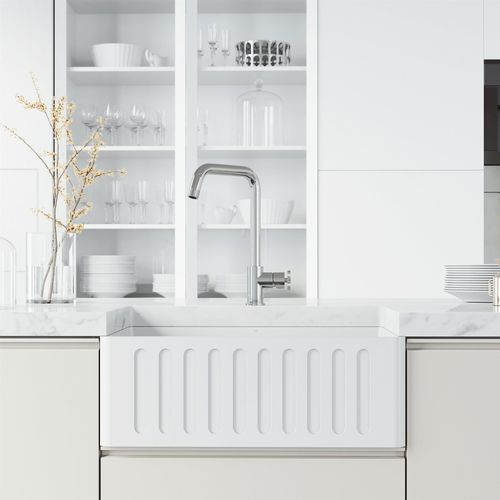 Main product image of Cass Industrial Single Handle Kitchen Bar Faucet in Chrome (Chrome), VG02040CH