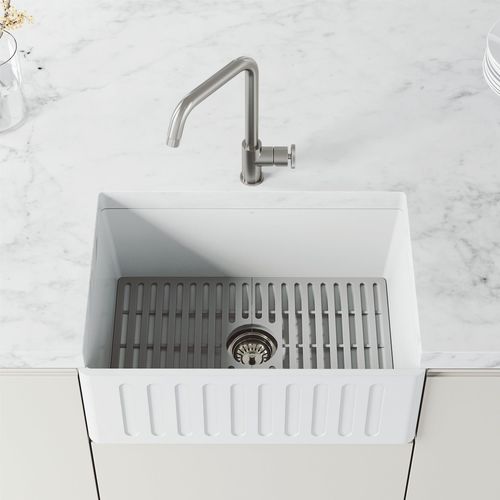 Main product image of Cass Industrial Single Handle Kitchen Bar Faucet (Stainless Steel), VG02040ST