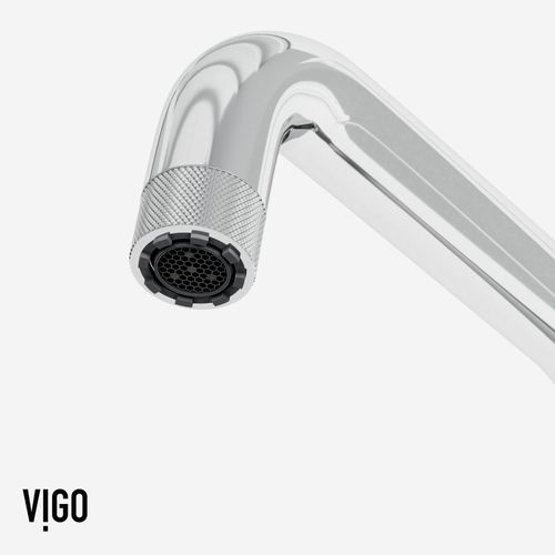 Main product image of Cass Single Handle Bridge Kitchen Faucet (Chrome), VG02050CH