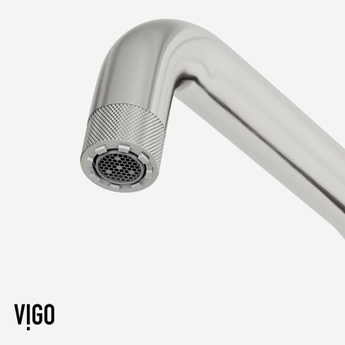 Main product image of Cass Single Handle Bridge Kitchen Faucet (Stainless Steel), VG02050ST