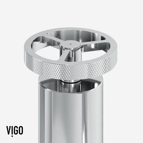 Main product image of Cass Two-Handle Widespread Bridge Kitchen Faucet w/ Side Sprayer (Chrome), VG02051CH