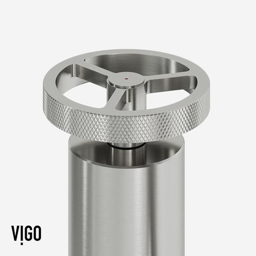 Main product image of Cass Two-Handle Widespread Bridge Kitchen Faucet w/ Side Sprayer (Stainless Steel), VG02051ST