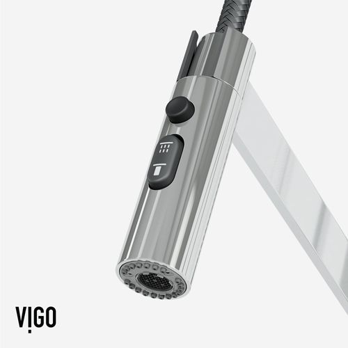 Main product image of Edison Pro Single Handle Pull-Down Kitchen Faucet (Chrome), VG02052CH