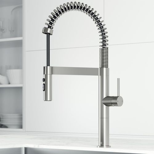 Main product image of Edison Pro Single Handle Pull-Down Kitchen Faucet (Stainless Steel), VG02052ST