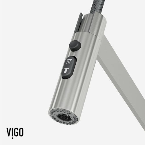 Main product image of Edison Pro Single Handle Pull-Down Kitchen Faucet (Stainless Steel), VG02052ST