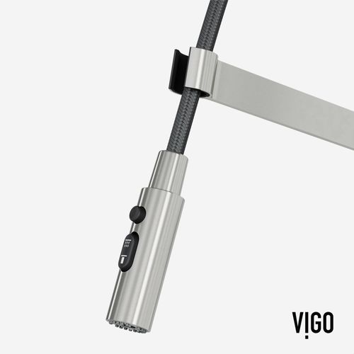 Main product image of Edison Pro Single Handle Pull-Down Kitchen Faucet (Stainless Steel), VG02052ST